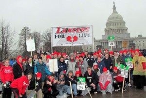 La Salle HS_Photo March for Life2_Jan 2012