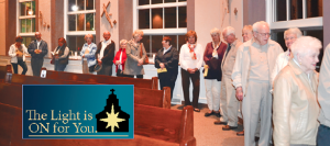 Penitents wait in line for confession March 18 at St. Antoninus during The Light is ON For You. (CT Photo/John Stegeman)