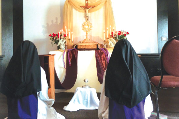 The Sisters of Children of Mary work to spread the love of Jesus Christ in the Blessed Sacrament. (Courtesy Photo)
