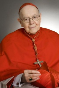 U.S. Cardinal William W. Baum, who died July 23 at age 88 after a long illness, is pictured in a 2008. He was archbishop of Washington from 1973 to 1980 and a cardinal for 39 years, the longest such tenure in U.S. church history. (CNS photo/Paul Fetters, courtesy Archdiocese of Washington) 