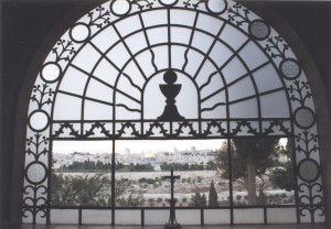 View from the church Dominus Flevit (where Jesus wept) Jerusalem -photo by Greg Hartman