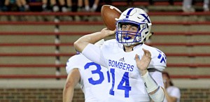 CT Photo/E.L. Hubbard St. Xavier quarterback Sean Clifford looks for a target during their game against Moeller at Nippert Stadium in Cincinnati.