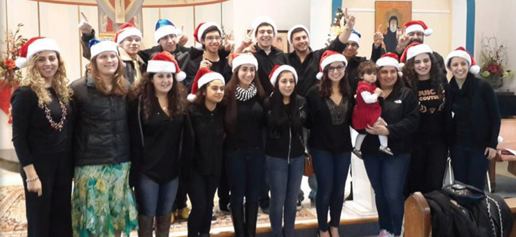 Members of St. Anthony of Padua Church celebrate during the 2014 Christmas season. (Courtesy Photo)