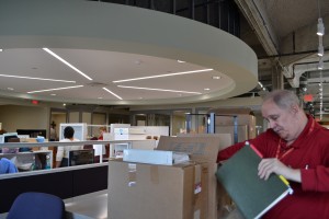 Staff moved into their new offices on Jan. 6. (CT Photo/John Stegeman)