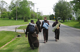 The Franciscans of St. John the Baptist Province live "A Gospel Lifestyle." 