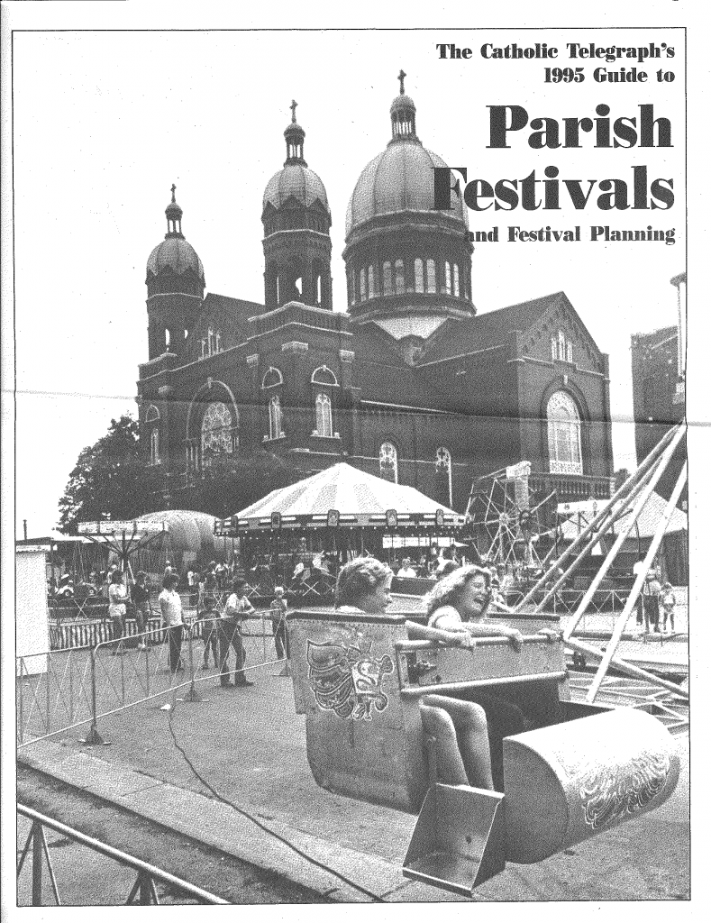 The cover of the 1995 The Catholic Telegraph Guide to Parish Festivals and Festival Planning. (CT File)
