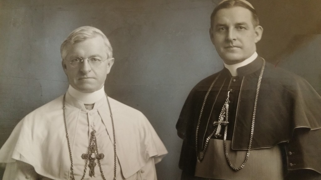 Archbishop McNicholas and Bishop Vehr