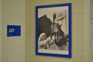 Mount Notre Dame High School honoring Mother Teresa. (Courtesy Photo)