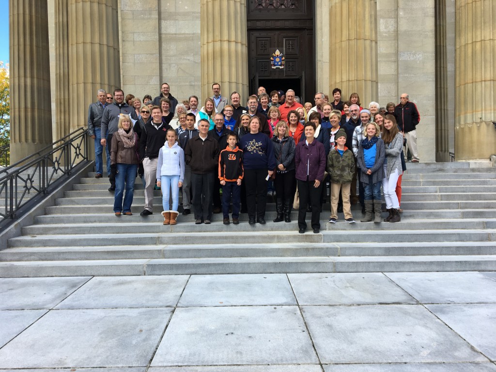 St. I's parishioners at St. Peter in Chains Cathedral. (Courtesy Photo)