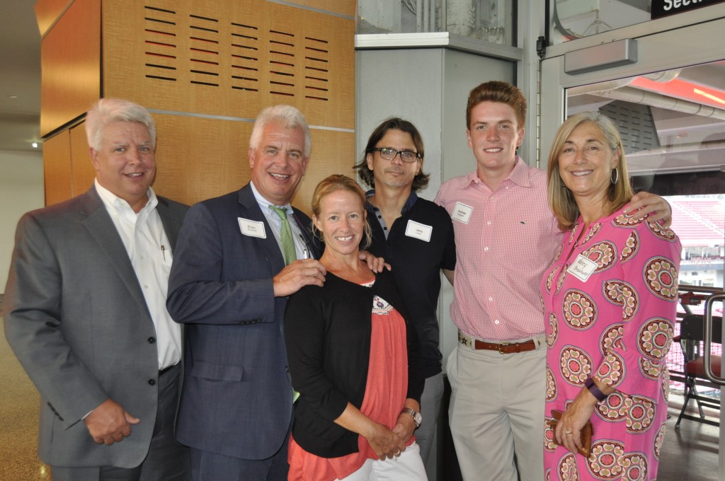 Brian Brockhoff (second from left) and family. (Courtesy Photo)