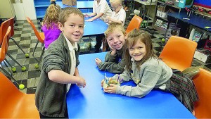 Students in the STEM room at Bishop Leibold School in Dayton. (Courtesy Photo)