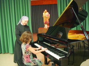 Catherine Finke and Sr. Catherine de Notre Dame, lsp.