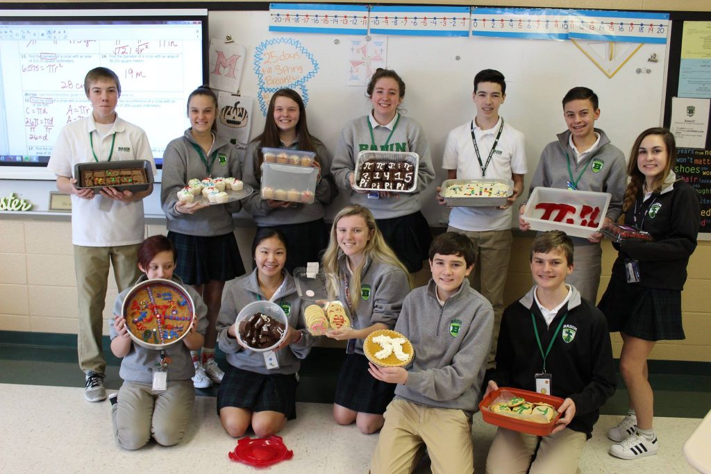 Badin students celebrate PI Day