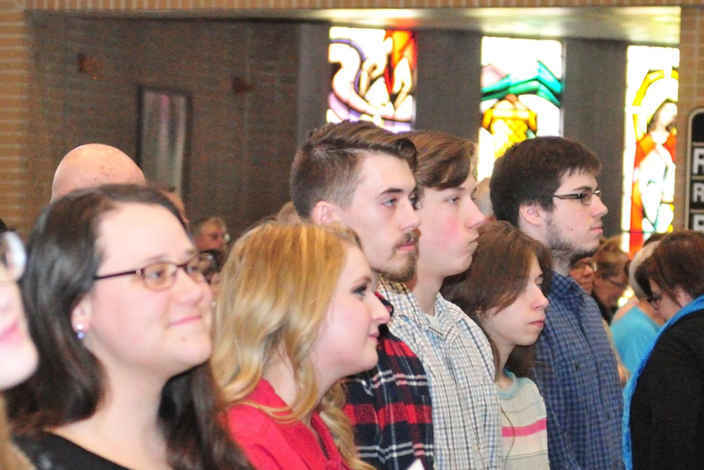 Rite of Election Immaculate Conception Dayton