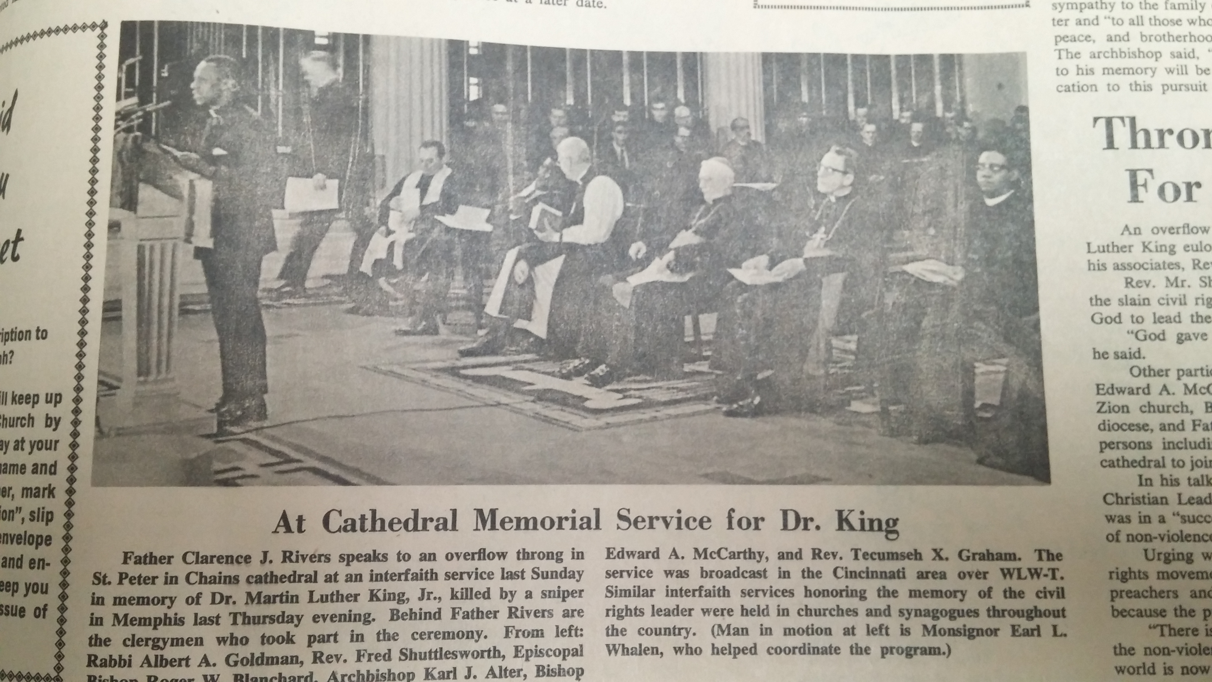 From The Catholic Telegraph April 1968