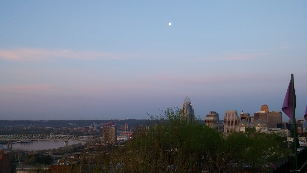 View from Holy Cross Immaculata Good Friday 2017