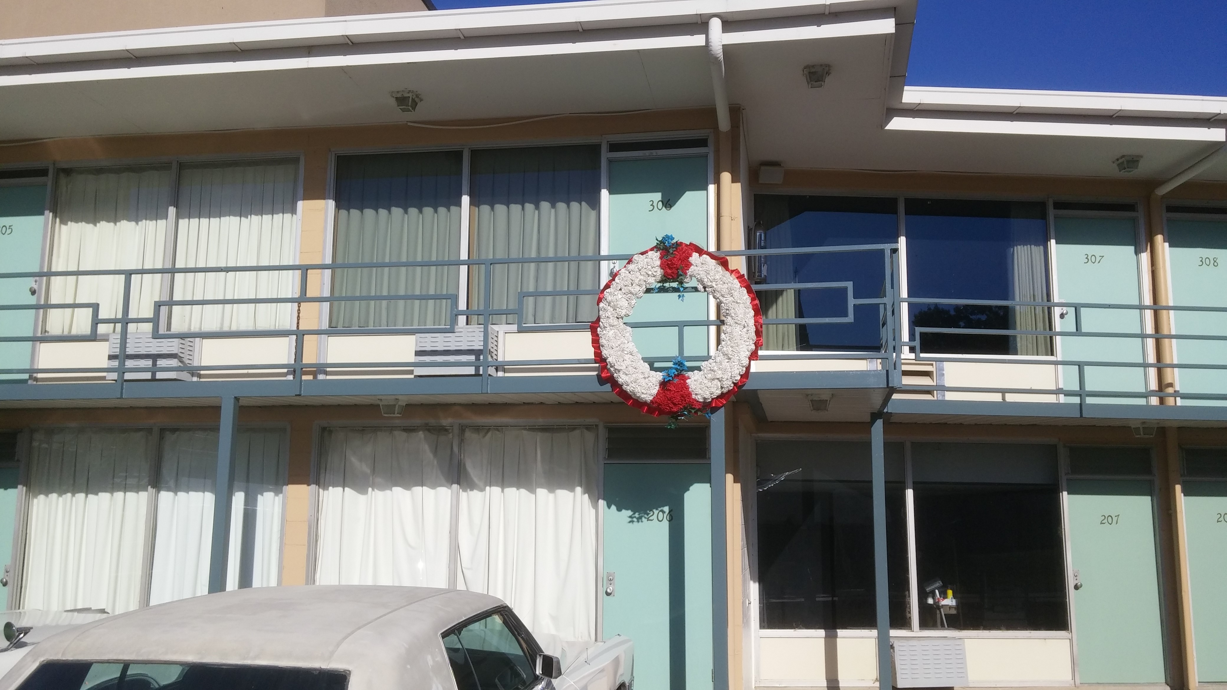Lorraine Motel in Memphis Tn, Room 306 where Dr. Martin Luther King died. (CT Photo/Greg Hartman)