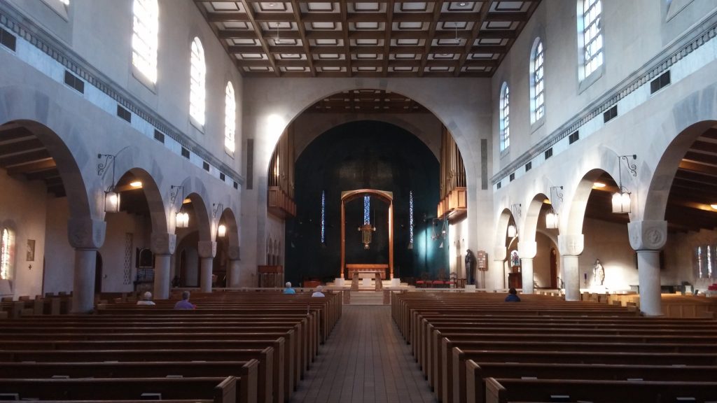 Morning Prayer at St. Teresa Avila in Cincinnati. (Greg Hartman/CT Photo)