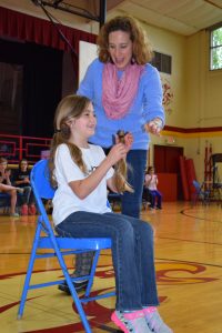Beautiful Lengths 2017 Cierra Boyce (2nd grade) and her mother Dr. Casey Boyce (Courtesy Photo)