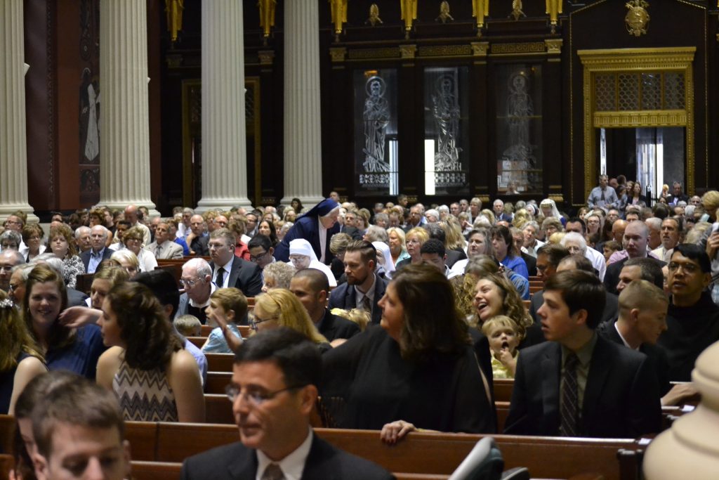 The faithful gather for Ordination 2017. (CT Photo/Greg Hartman)