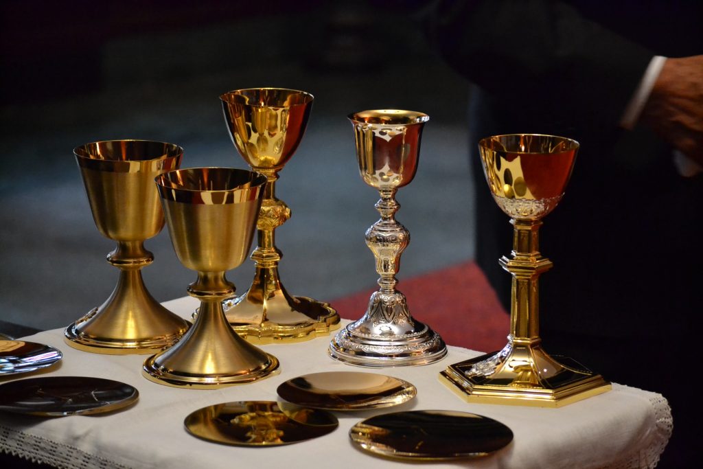 Chalices for Ordination 2017 (CT Photo/Greg Hartman)