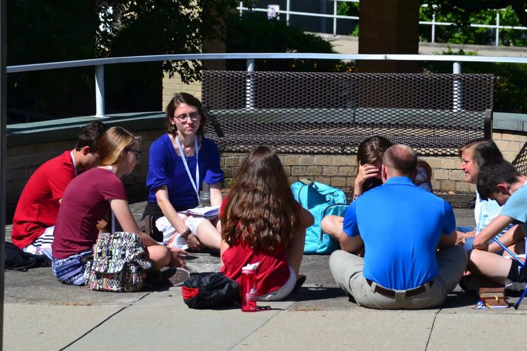 Small Group Discussions are a part of the Abide Conference (CT Photo/Greg Hartman)