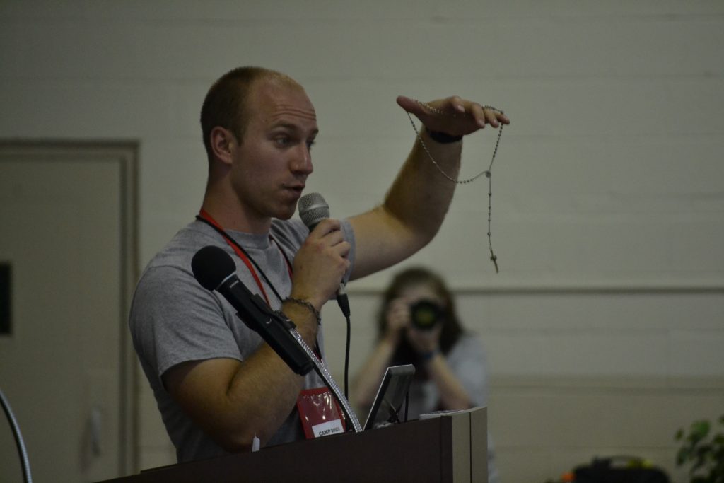 A special Rosary from World War I (CT Photo/Greg Hartman