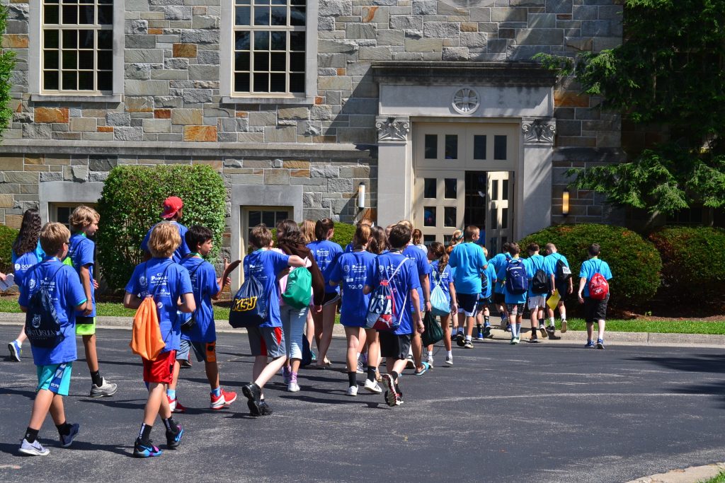 Heading to Adoration (CT Photo/Greg Hartman)