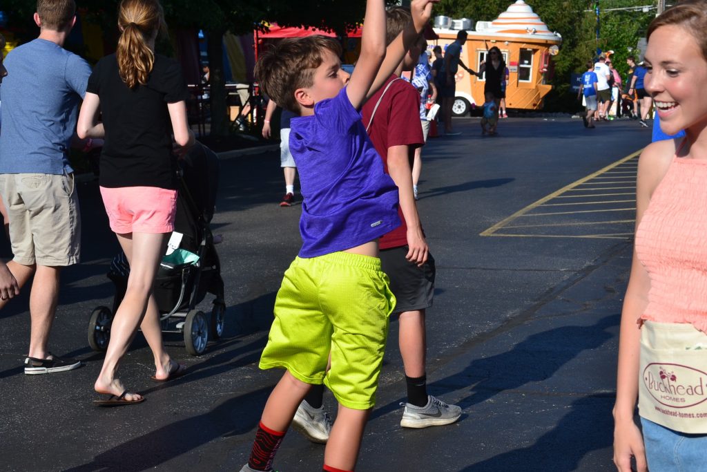 He Shoots He Scores. (CT Photo/St. Gertrude Festival)