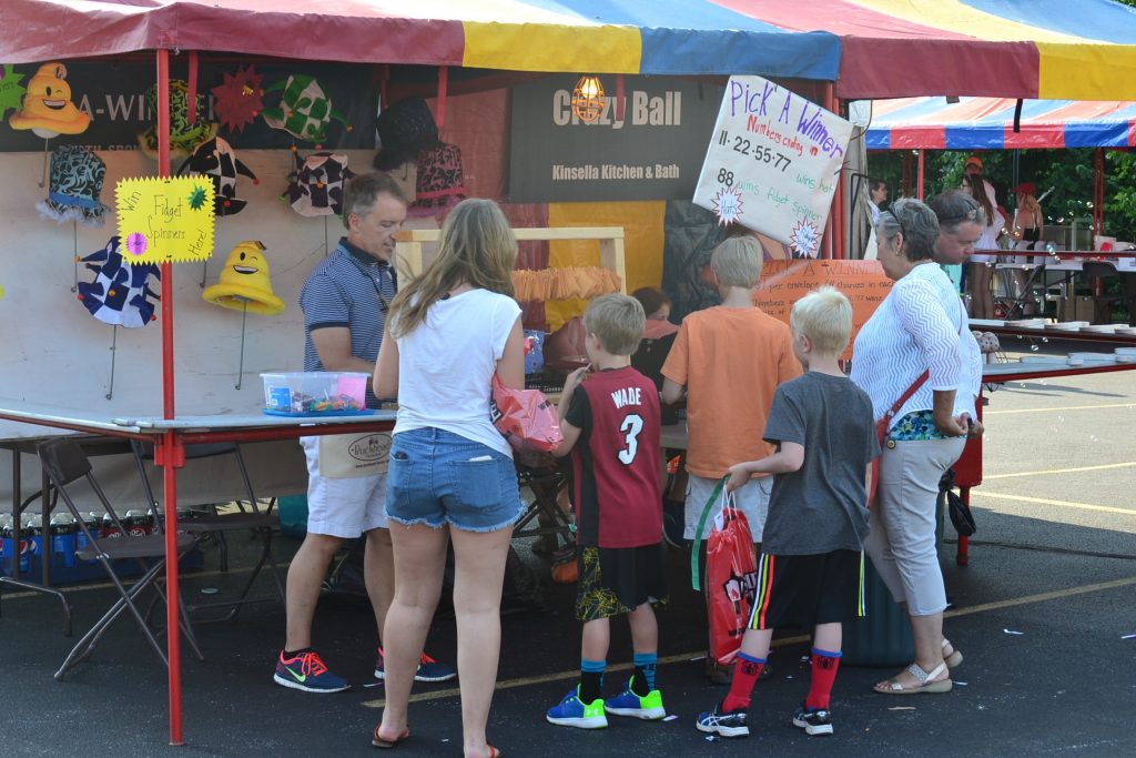 Trying their luck at the St. Gertrude Festival (CT Photo/Greg Hartman)