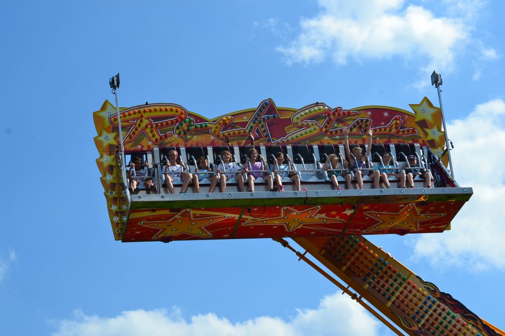 Altitude gained at the St. Max Festival (CT Photo/Greg Hartman)