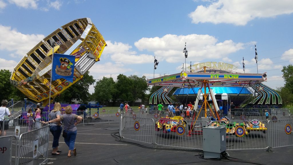 On a warm Sunday afternoon at St. Christopher's Festival in Vandalia (CT Photo/Greg Hartman)