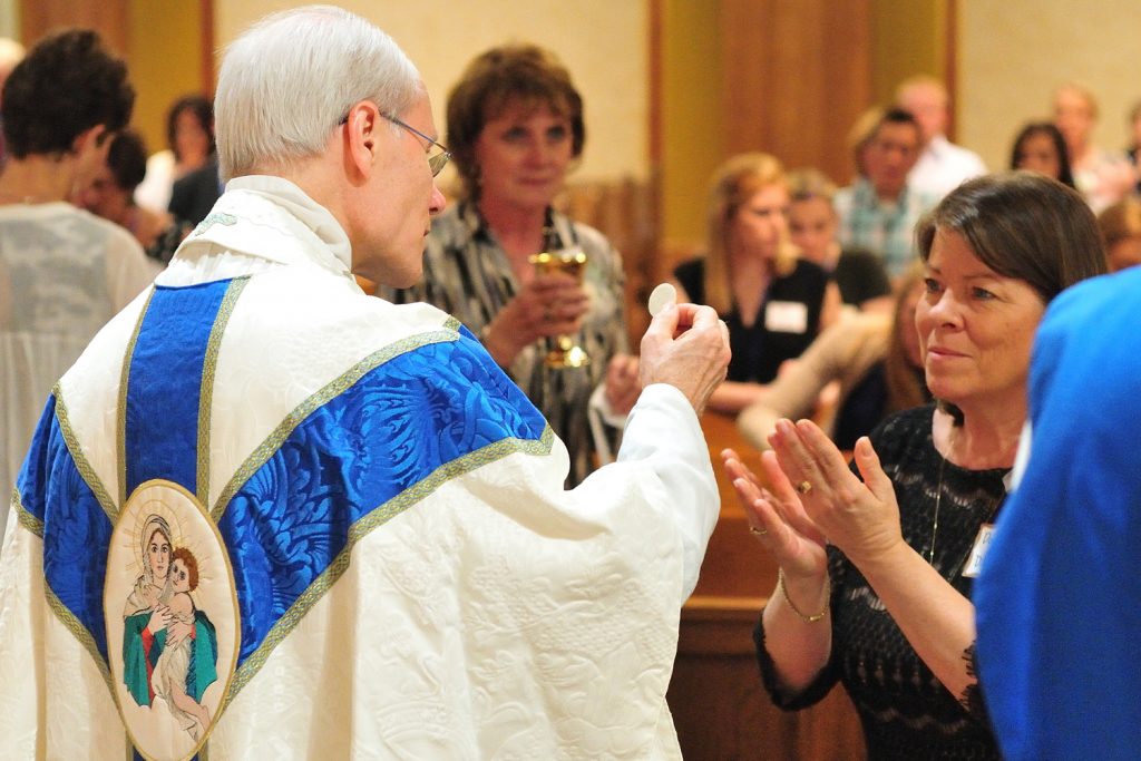 Rev. Stephen Mondiek, Schoenstatt Diocesan Priest (CT Photo/Jeff Unroe)