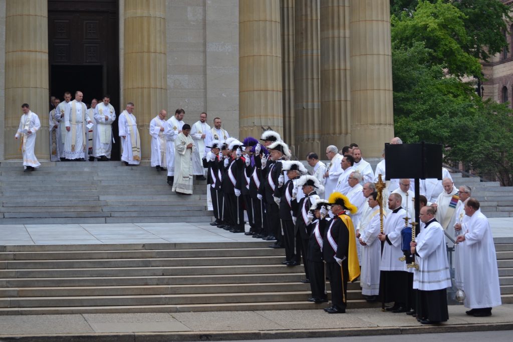 Funeral for Father Chris Coleman at St. Peter in Chains Cathedral (CT Photo/Gail Finke)