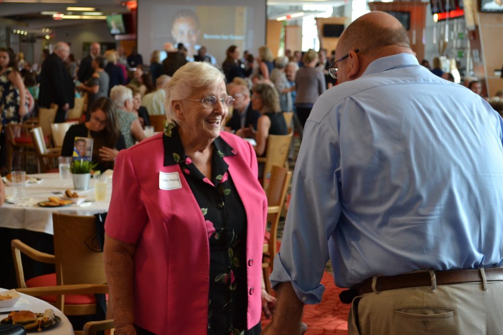 Sister Helen Habig at the 2017 CISE Kickoff (CT Photo/Greg Hartman)