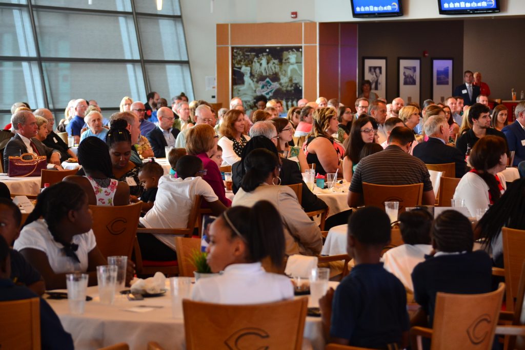 CISE gathering in Champions at Great American Ballpark (CT Photo/Greg Hartman)