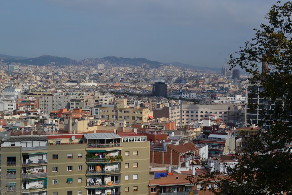 A view of Barcelona Catalonia Spain. Note in the right hand the large structure that is Sagrada Familia (CT Photo/Greg Hartman)