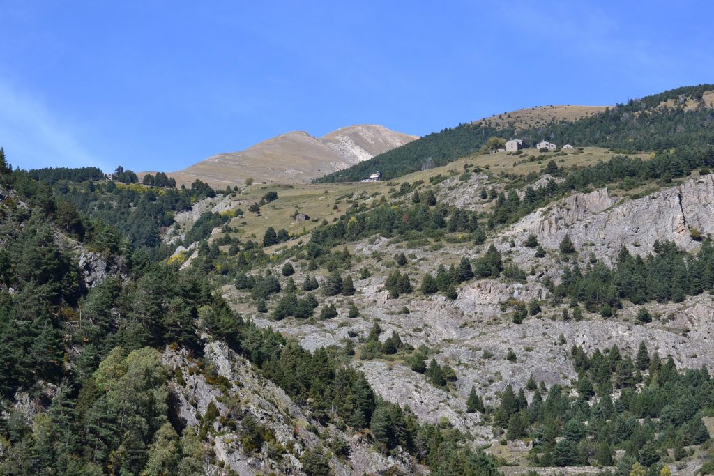 While on Pilgrimage, the faithful travelled through the nation of Andorra. View of the Pyrenee Mountains. (CT Photo/Greg Hartman)