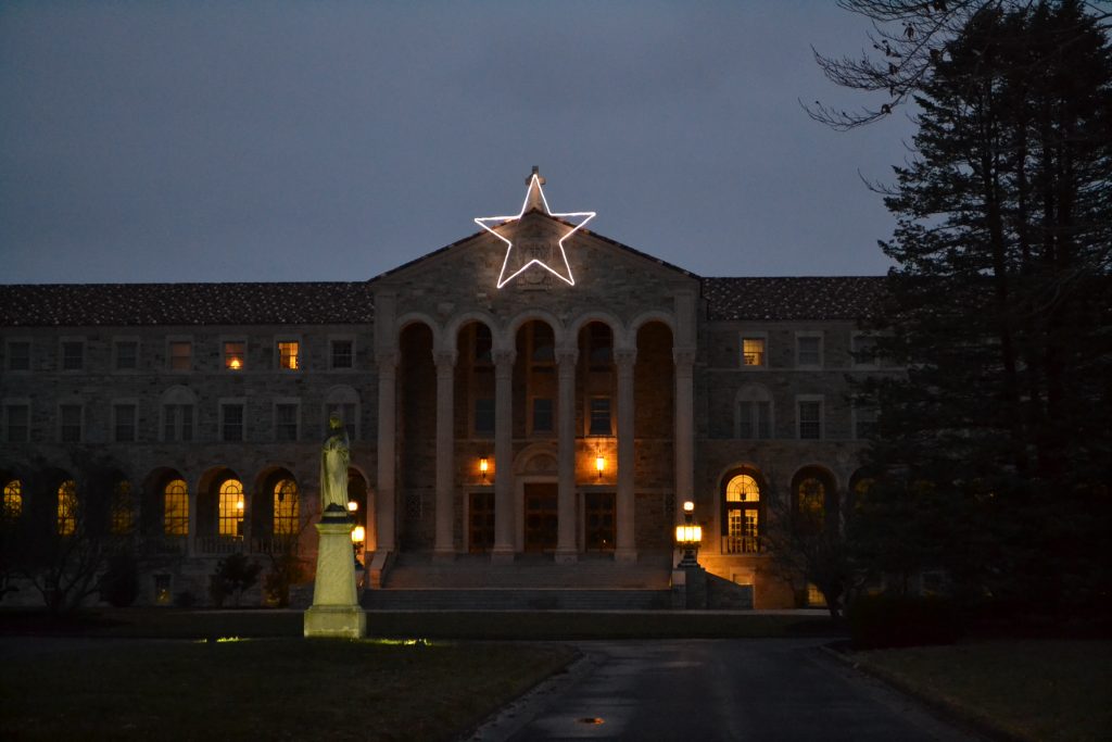 The Athenaeum of Ohio in the quiet (CT Photo/Greg Hartman)