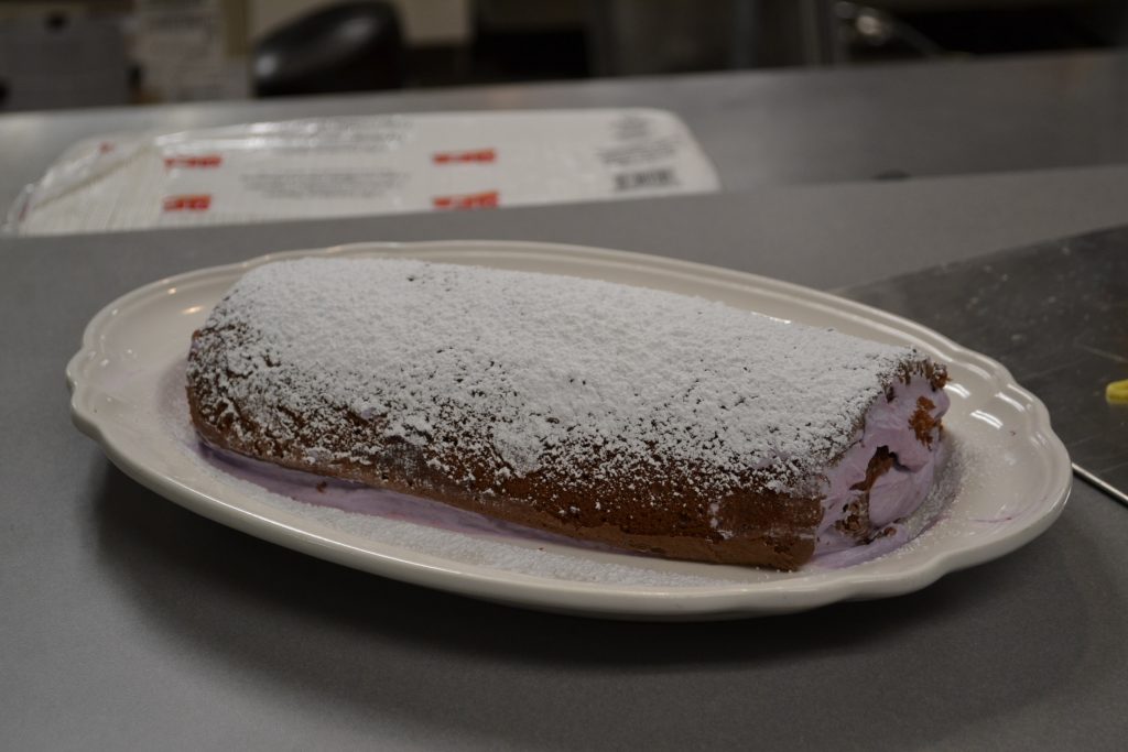 Whether in Great Britain or St. John Neumann parish in Cincinnati, Father Kyle enjoys baking. (CT Photo/Greg Hartman)