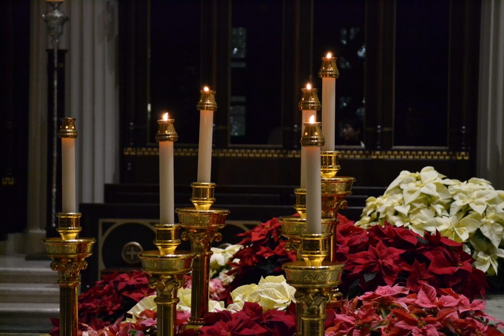 While St. Peter in Chains Cathedral is always beautiful, on Christmas Eve the Cathedral in its brilliance (CT Photo/Greg Hartman)