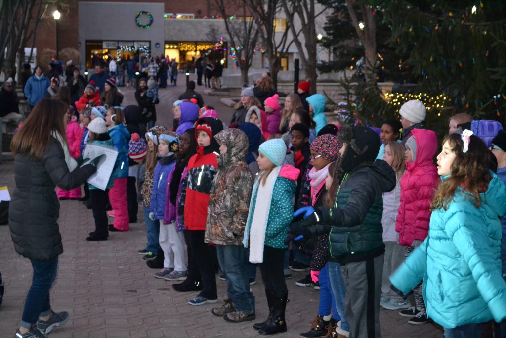 Children in the joy of Christmas (CT Photo/Greg Hartman)