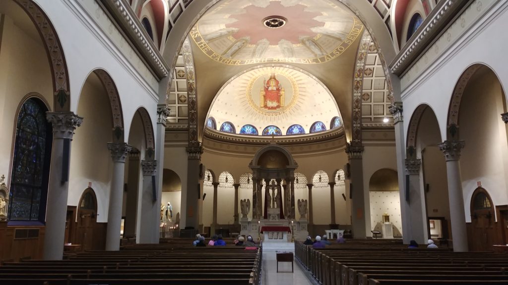 Holy Thursday Morning at St. Martin of Tours, (CT Photo/Greg Hartman)