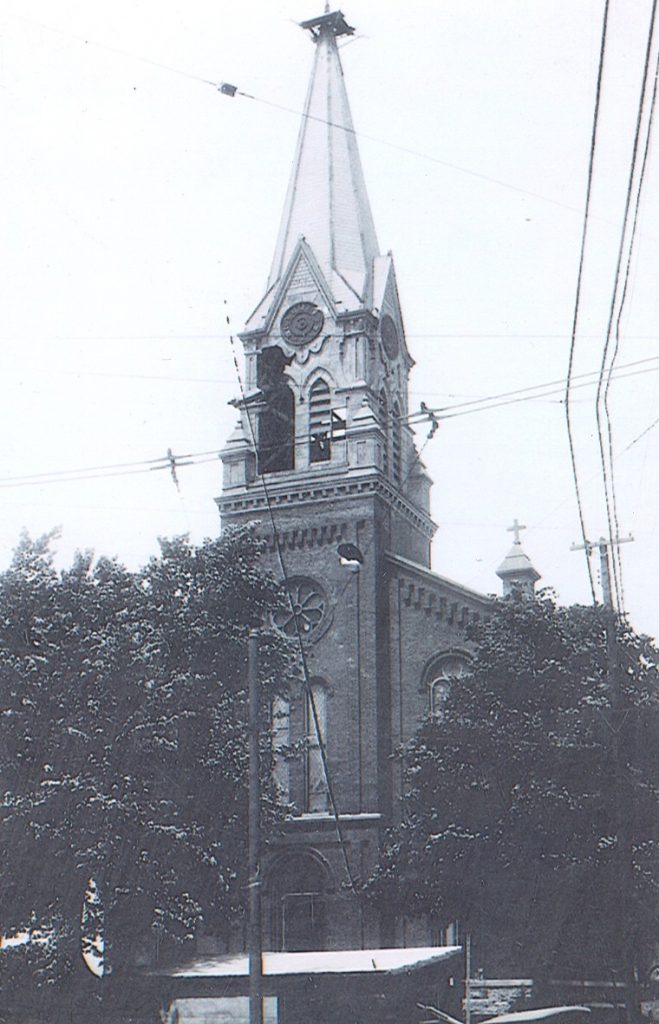 St Bernard Church, Springfield, before 1924 (Courtesy Photo)