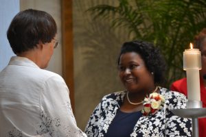 Sister LaKesha Church's first profession of vows (Courtesy Photo)