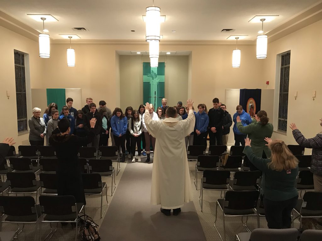 Send off for March for Life participants in Dayton (CT Photo/Jeff Unroe)