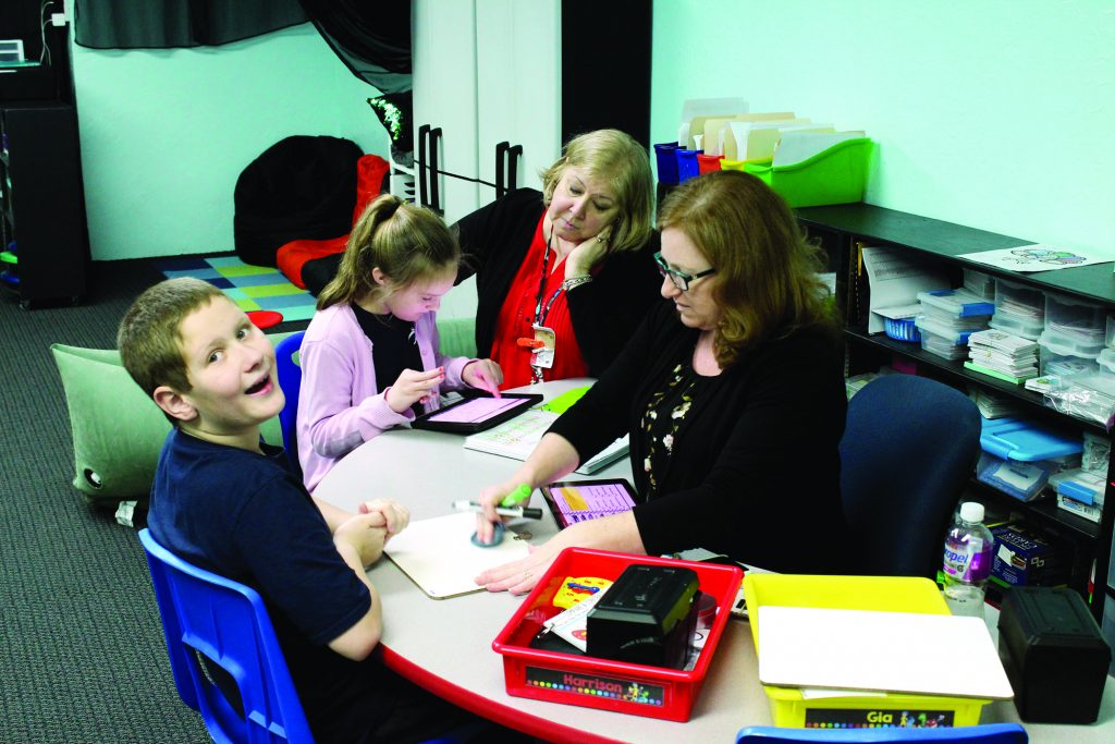 Students in the ABLE program at Holy Rosary School in St. Mary's, OH.