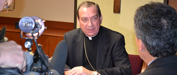 Archbishop Dennis M. Schnurr interview with WLWT