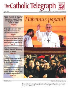 April edition of The Catholic Telegraph