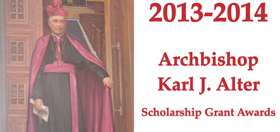 Archbishop Karl Alter scholarship